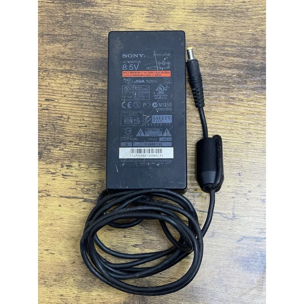 Sony PS2 Slim 8.5V AC Power Supply Adapter SCPH-70100 